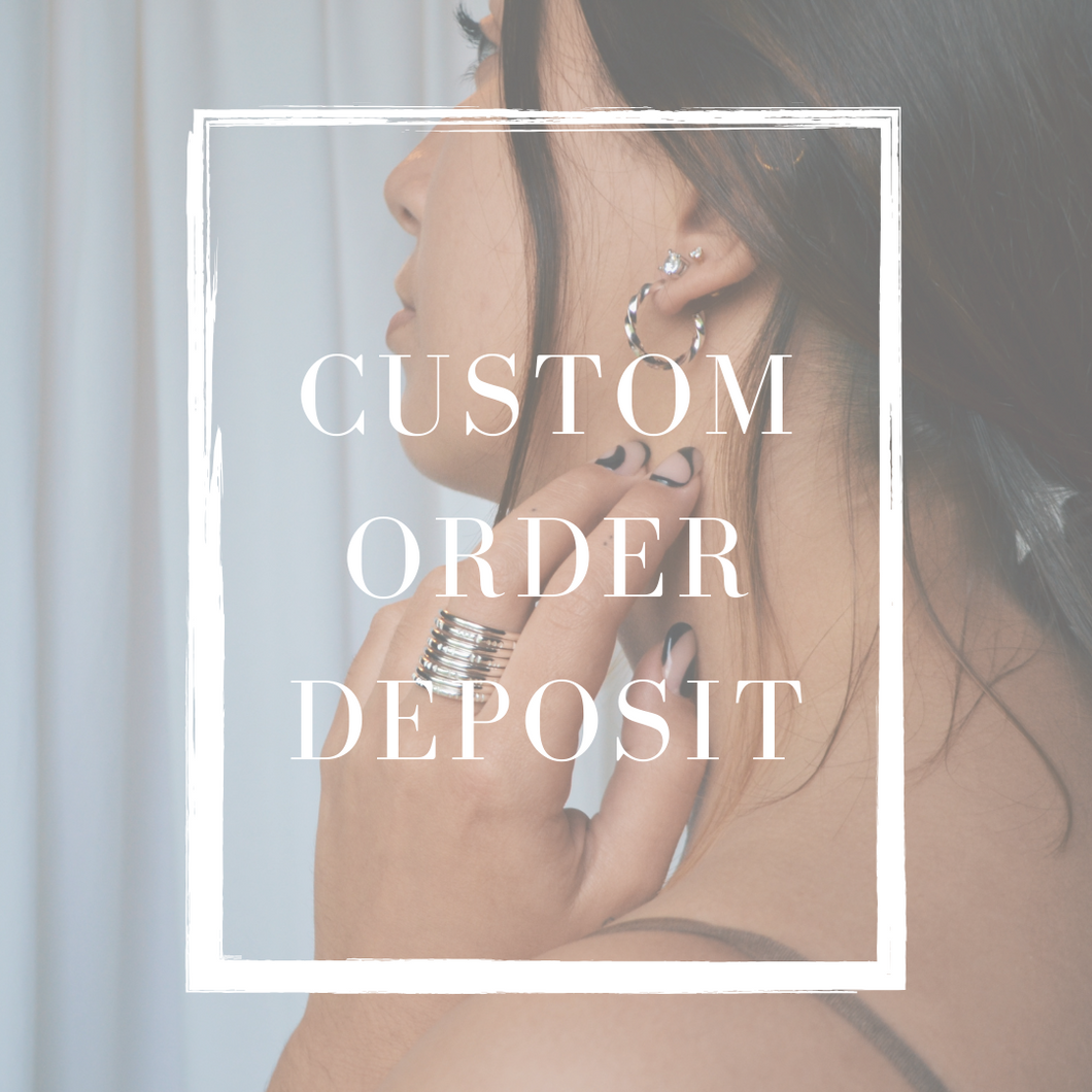 Custom order deposit